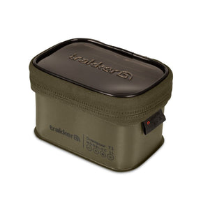 Estuche Trakker Downpour T1 Modbloc XS Verde - Tienda Carpfishing
