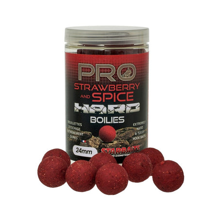 Hard Boilies Starbaits Strawberry Spice 24 mm - Tienda Carpfishing