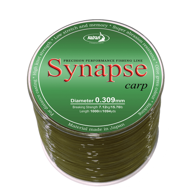 Hilo Katran Synapse Carp 0,37 mm 600 m - Tienda Carpfishing