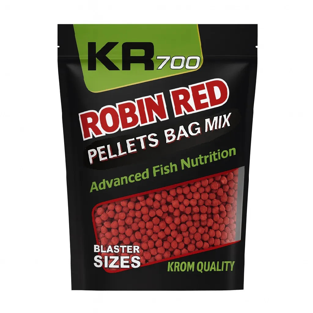 mélanger Pellets Krom Quality KR700 Robin Red 4,5-6MM 800G