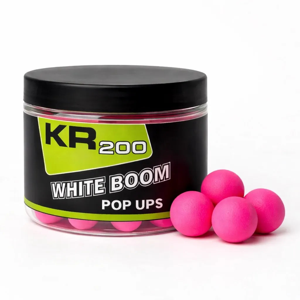 Pop Ups Krom Quality KR200 White Boom Rose 20mm