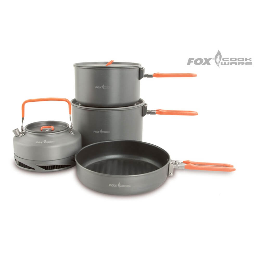 Juego de utensilios de cocina Fox M - Tienda Carpfishing