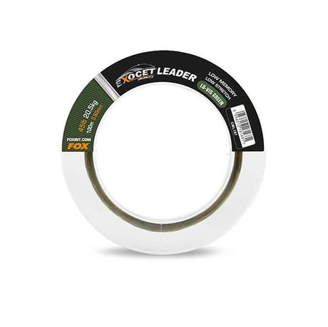 Leader Fox Exocet Pro Verde 100 m - Tienda Carpfishing