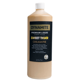 Líquido Dynamite Baits CF Sweet Tiger Cream Pie 1000 ml - Tienda Carpfishing
