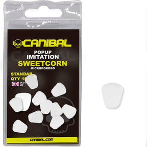 Maíz Pop Up Canibal Blanco - Tienda Carpfishing