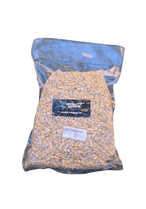 Maiz Quality Seeds Blanco 5 kg - Tienda Carpfishing
