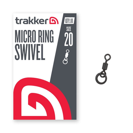 Micro Rig Ring Swivels Trakker 20 - Tienda Carpfishing