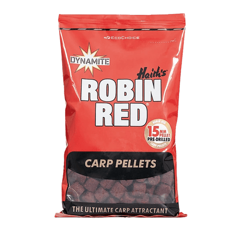 Pellets Dynamite Baits Robin Red 15 mm - Tienda Carpfishing
