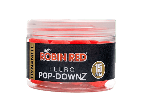 Pop Downz Dynamite Baits Robin Red Fluoro 15 mm - Tienda Carpfishing