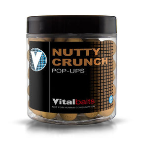 Pop ups Vitalbaits Nutty Crunch 18 mm - Tienda Carpfishing