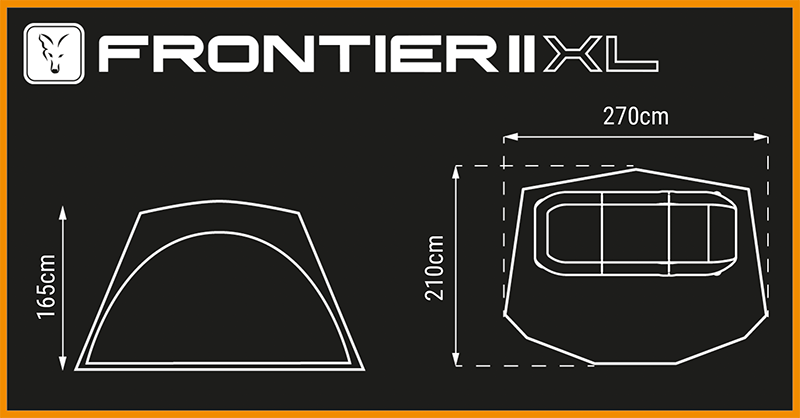 Refugio Fox Frontier II XL - Tienda Carpfishing