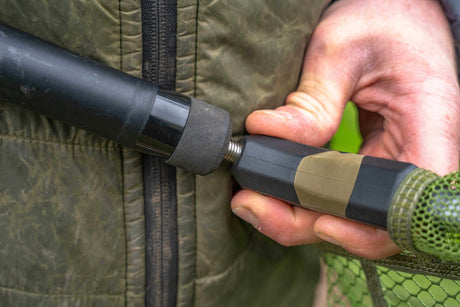 Sacadera Plegable Korum Power Látex 34" - Tienda Carpfishing