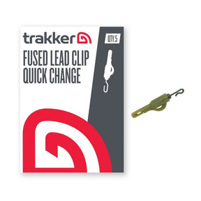 Set clip plomo Trakker con enganche rapido - Tienda Carpfishing