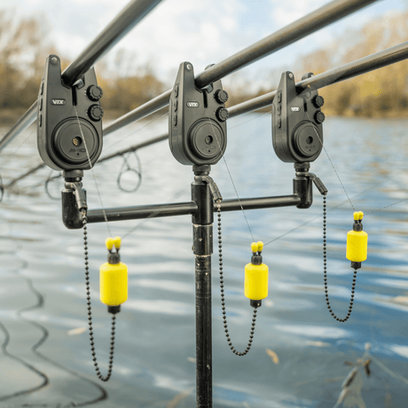 Set de alarmas 3+1 Avid Carp VTX - Tienda Carpfishing