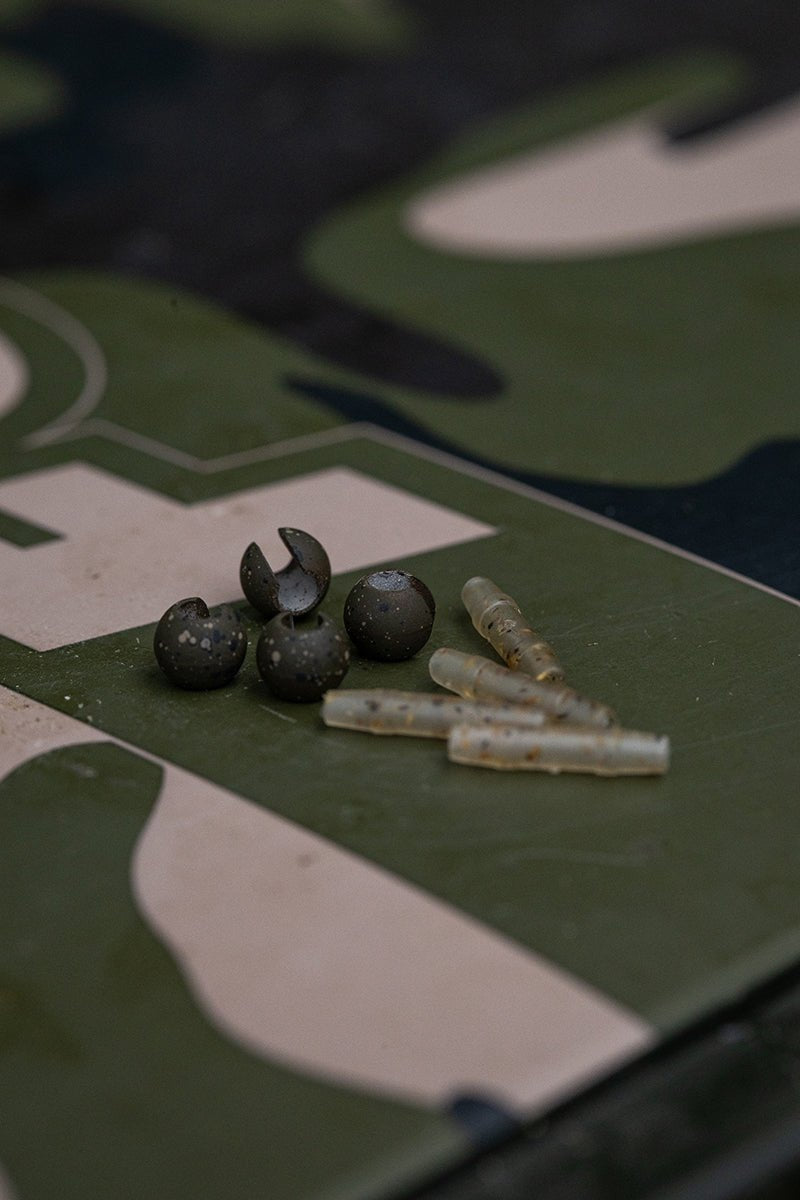 Kit de montage Fox Bords de tubes en tungstène Heli Bead - Tienda Carpfishing