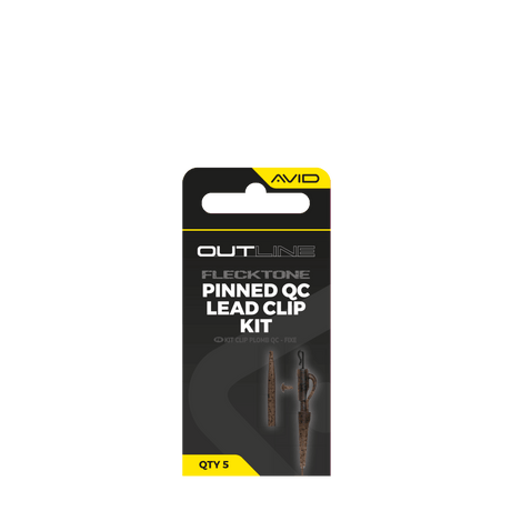 Set Lead Clip Avid Carp Outline FleckTone - Tienda Carpfishing