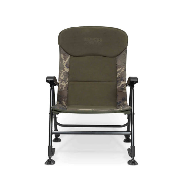 Silla Nash Bank Life Reclinable Camo - Tienda Carpfishing