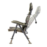 Silla Trakker Levelite Camo reclinable alta - Tienda Carpfishing
