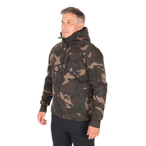 Sudadera Fox Prem Sherpa con capucha y cremallera - Tienda Carpfishing