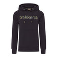 Sudadera Trakker CR Logo negra con capucha - Tienda Carpfishing