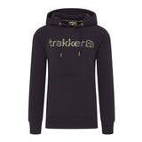 Sudadera Trakker CR Logo negra con capucha - Tienda Carpfishing