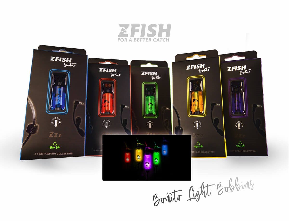 Tensor luminoso Bobbin Zfish Bite Indicator Bonito - Tienda Carpfishing
