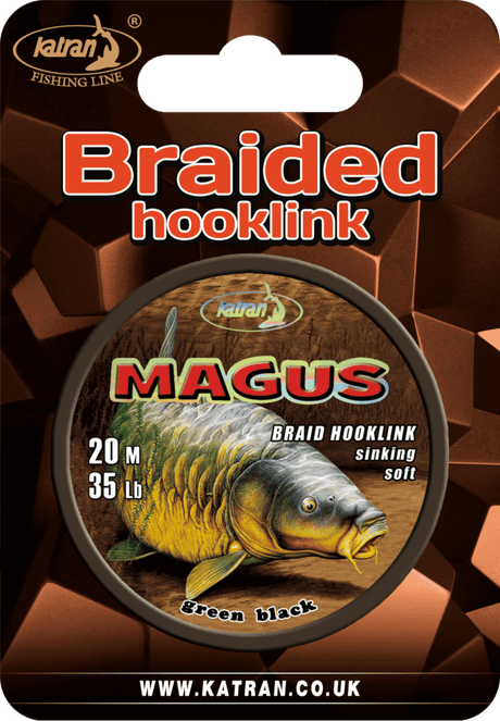 Trenzado Katran Coated Hooklink Magus 35 lb 20 m - Tienda Carpfishing