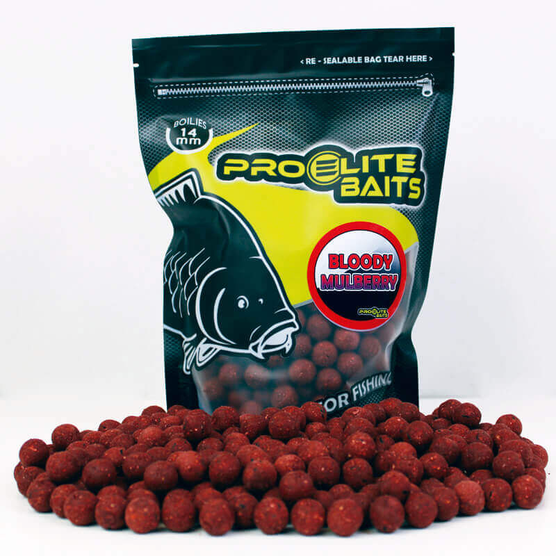 Boilies Pro Elite Baits Bloody Mulberry 14 mm