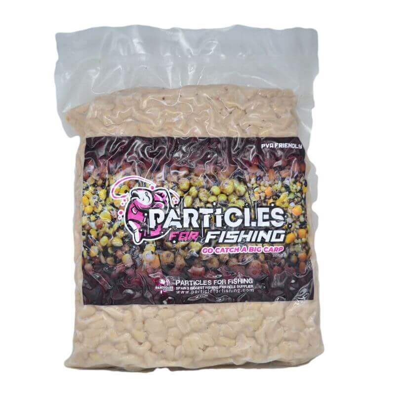Cacahuete particle for fishing