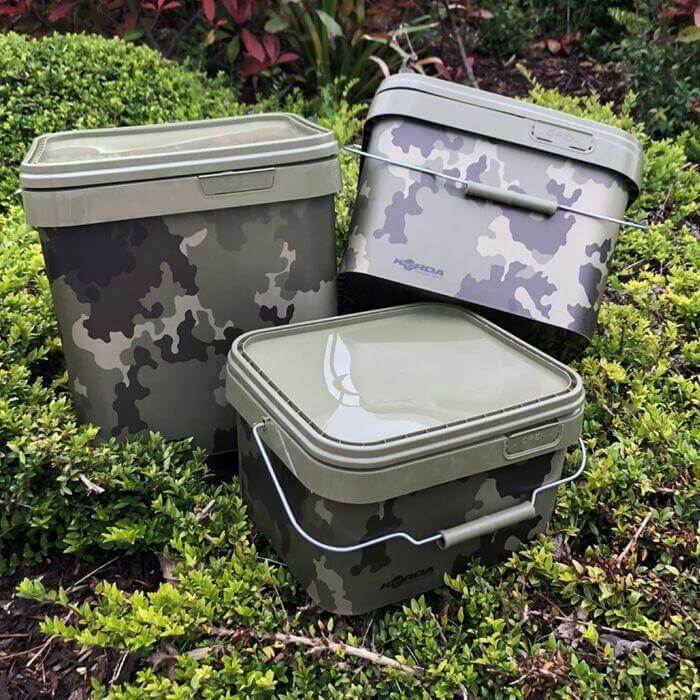 Cubo 5 litros camuflaje Korda Compac 9