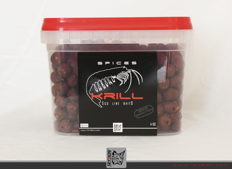 Cubo Boilies Trybion Spices Krill 4 Kg
