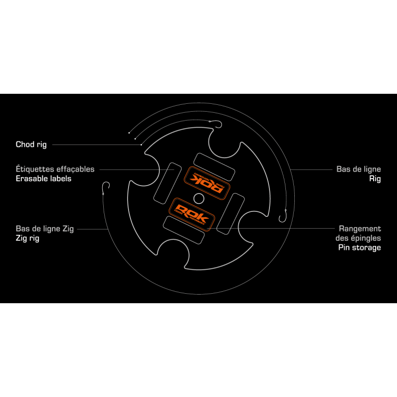 Estuche Zig Rig Rok Fishing 3