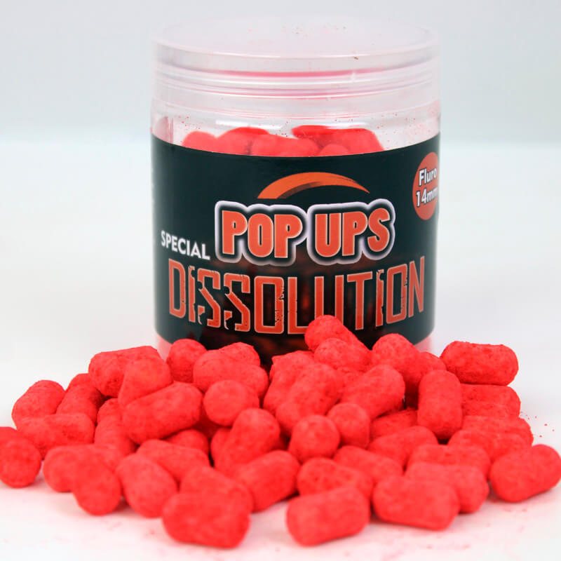 Pop ups Dumbells Pro Elite Baits Dissolution MB2 Naranja