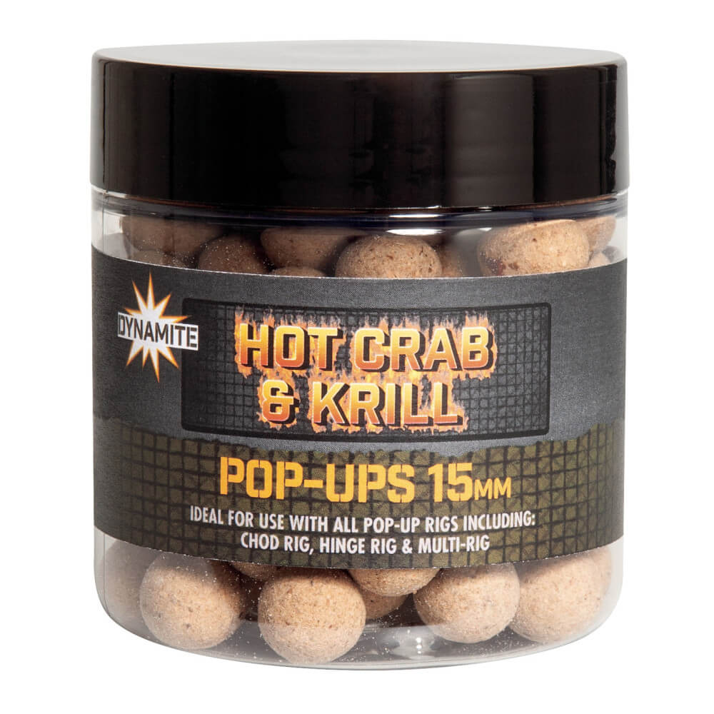 Pop ups Dynamite Baits Hot Crab Krill 15 mm