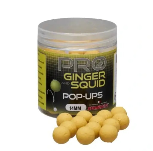 Pop ups Starbaits Pro Ginger Squid 14 mm
