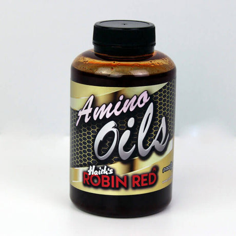 Aceite Amino Pro Elite Baits Gold Robin Red 300 ml - Tienda Carpfishing
