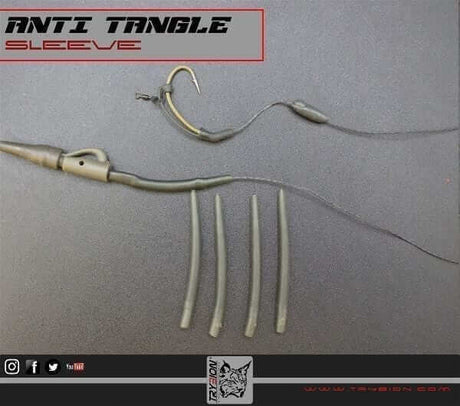 Anti tangle verde Trybion short 40mm - Tienda Carpfishing