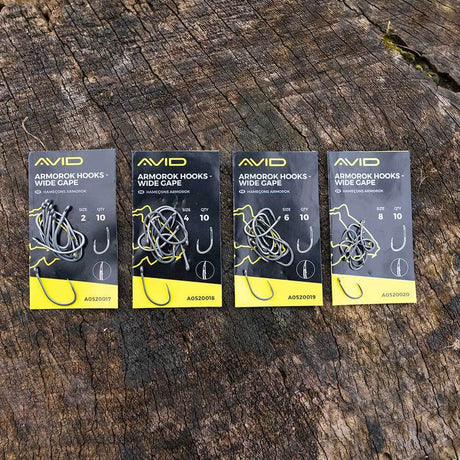 Anzuelos Avid Carp Armorok Wide Gape - Tienda Carpfishing