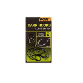 Anzuelos Fox Carp Hooks Curve Shank - Tienda Carpfishing