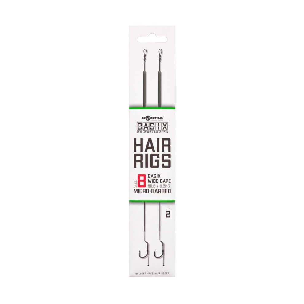 Anzuelos montados Korda Wide Gape Micro - Barbed 6 / 18 Ib - Tienda Carpfishing