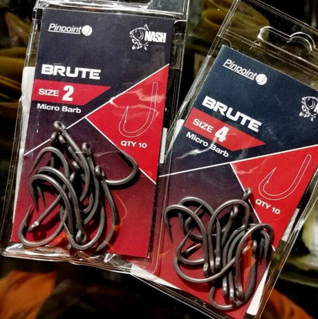 Anzuelos Nash Brute - Tienda Carpfishing