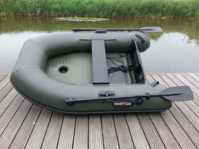 Barca Raptor 200 X - Wide Verde con suelo de aluminio - Tienda Carpfishing