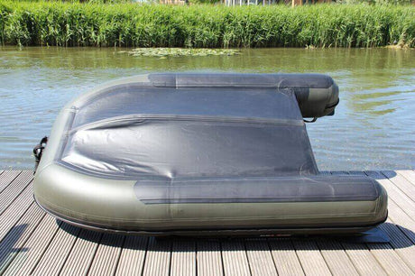 Barca Raptor 230 X - Wide Verde con suelo de aluminio - Tienda Carpfishing