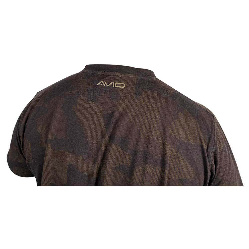 camiseta avid carp distortion camo 5