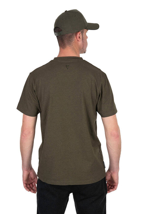 Camiseta Fox Collection T Verde y Negra - Tienda Carpfishing