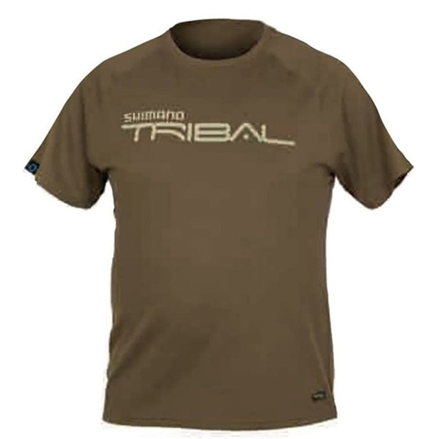 camiseta shimano tribal tactical verde