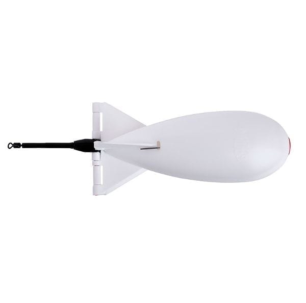 Cohete cebador Spomb Blanco mediano - Tienda Carpfishing