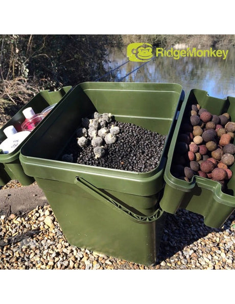 Cubo modular Ridge Monkey XL - Tienda Carpfishing
