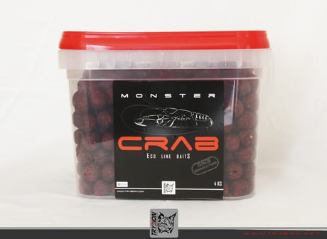 Cubo Trybion Boilies Monster Crab 4 Kg - 18 mm - Tienda Carpfishing
