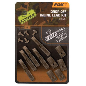 Drop Off inline Lead Kit Camo Fox - Tienda Carpfishing